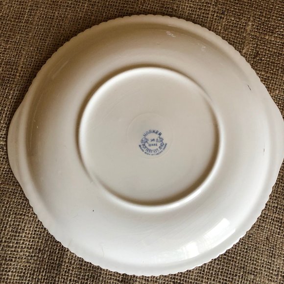 VTG Ceramic Platter and 4 Lunch Plates - Picture 7 of 9